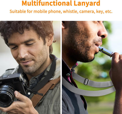 Universal Adjustable Crossbody Phone Lanyard, Hands Free Phone Strap with Secure Phone Patch